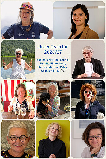 Kollage der Vorstandsmitglieder